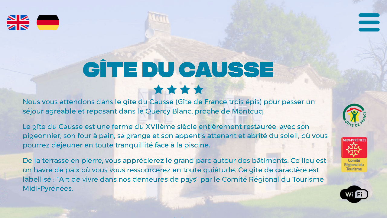 Capture d'écran de http://www.gite-du-causse.com/